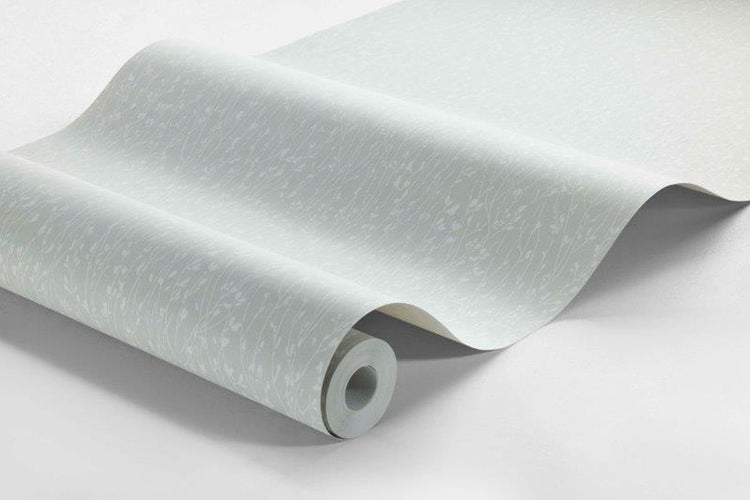 Borastapeter Tapete Blumen Grau - 53 cm x 11.2 m - 660108