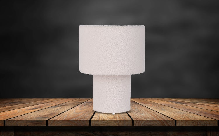 Technische Zeichnung einer Tischleuchte mit den Maßen 230 mm Durchmesser und 310 mm Höhe