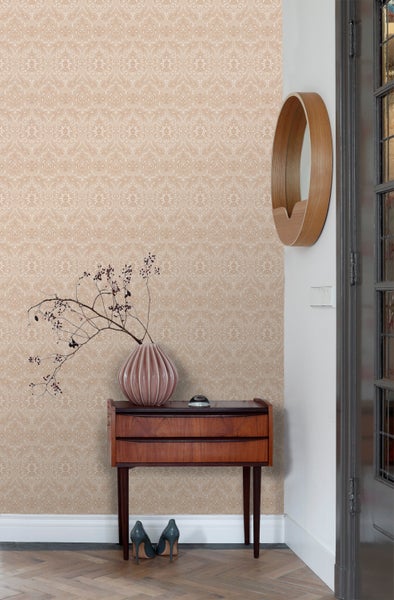 ESTAhome Tapete Ornamente Hellrosa - 50 x 900 cm - 139639