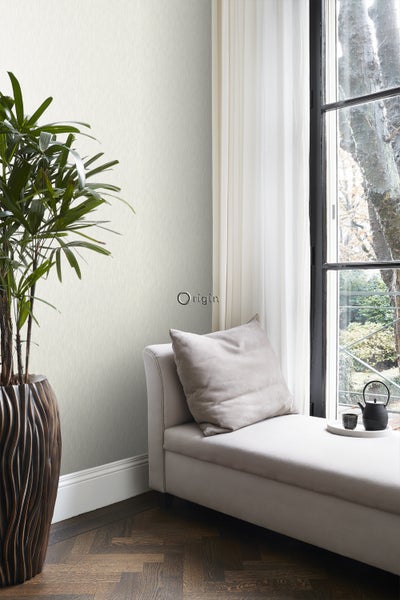 Origin Wallcoverings Tapete 3D Grasmuster Leinen-Optik Beige - 53 cm x 10.05 m - 347363