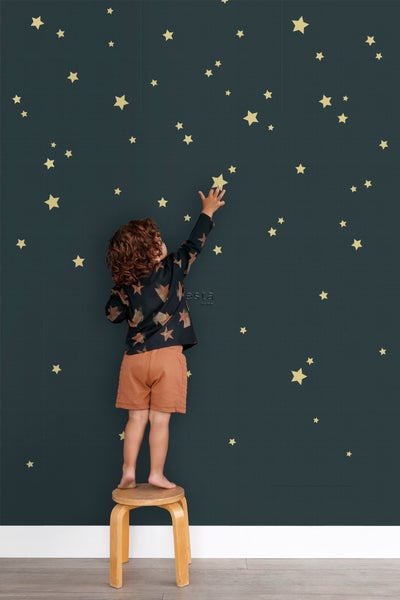 ESTAhome Wandtattoo Sternenhimmel Gelb - 33 x 47.5 cm - 156120
