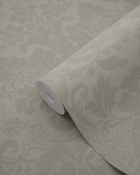 Origin Wallcoverings Tapete Ornamente Beigebraun - 53 cm x 10.05 m - 347038