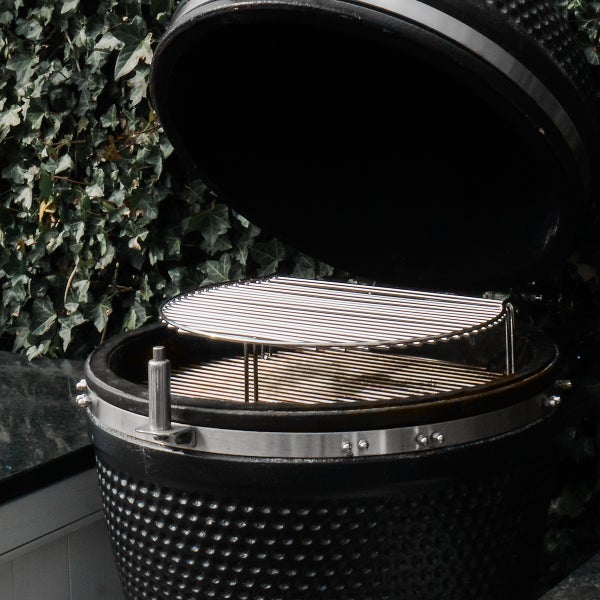 PATTON Grillerweiterung für Kamado 21 - Edelstahl