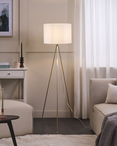Stehlampe VISTULA Metall Gold
