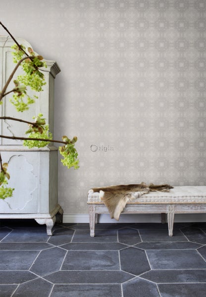 Origin Wallcoverings Tapete grafische Form Taupe - 53 cm x 10.05 m - 346220