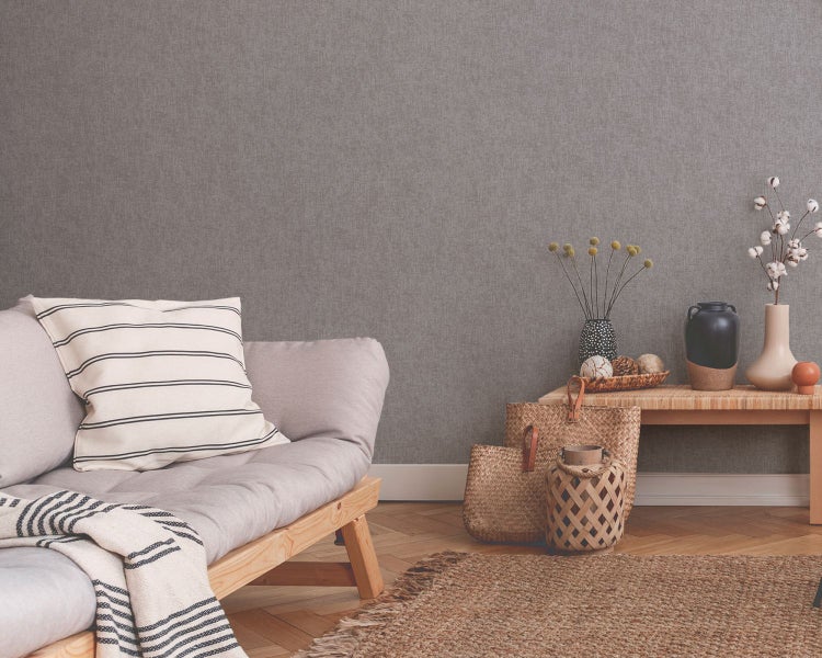 Nahaufnahme eines Textilstoffs mit Textur