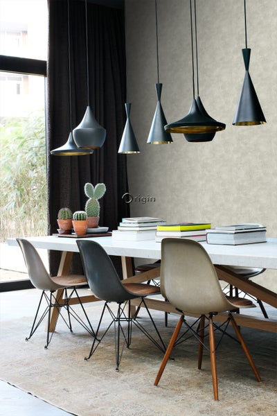 Origin Wallcoverings Tapete Betonoptik Hellgrau - 53 cm x 10.05 m - 347604