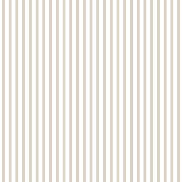 Sanders und Sanders Tapete Streifen Beige und Weiß - 53 cm x 10 m - 640417