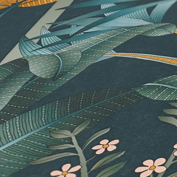 Wandblumentopf mit Wandhalterung und Bepflanzung