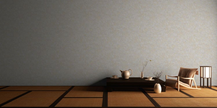 Tapetenrolle mit Muster