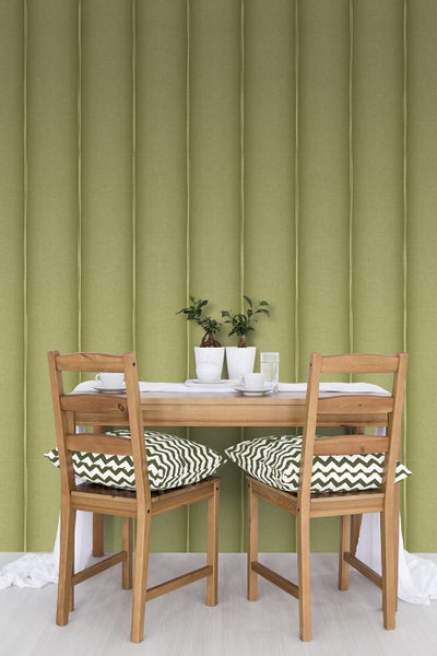 Sanders und Sanders Tapete Streifen Hellolivgrün - 53 cm x 10 m - 640029