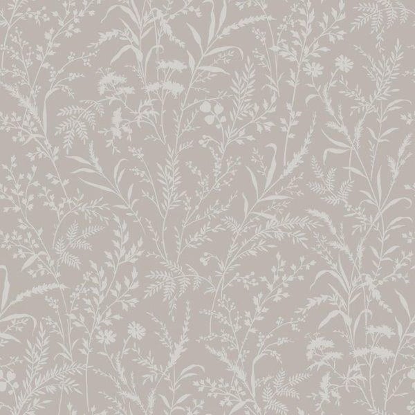 Borastapeter Tapete Feldblumen Braun - 53 cm x 11.2 m - 660132