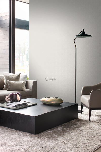 Origin Wallcoverings Tapete Ornamente Hellgrau - 53 cm x 10.05 m - 346530