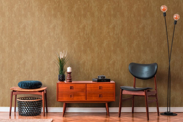 Dekorative Wandtapete mit unregelmäßiger Struktur