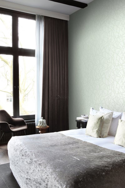 Origin Wallcoverings Tapete Blüte Mintgrün - 53 cm x 10.05 m - 345735