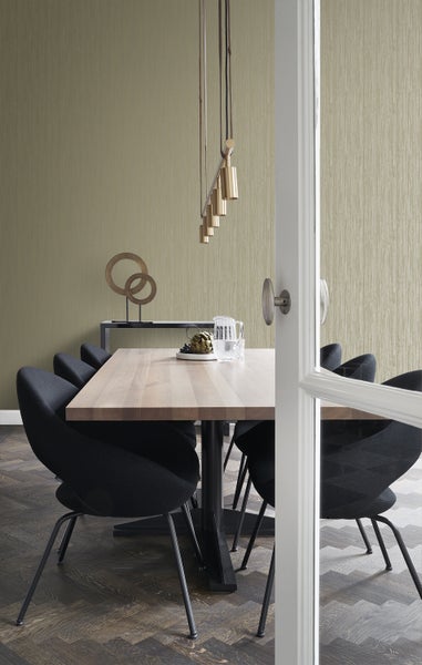 Origin Wallcoverings Tapete feine Streifen Gold - 53 cm x 10.05 m - 346619