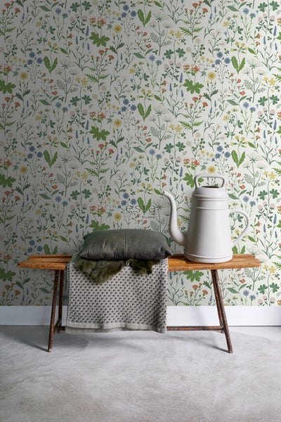 ESTAhome Tapete Feldblumen Multicolor - 53 cm x 10.05 m - 139390