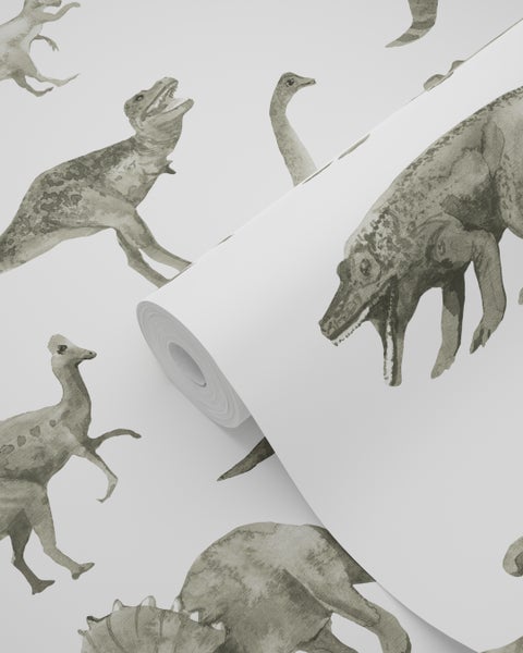 Muster mit verschiedenen Dinosauriern