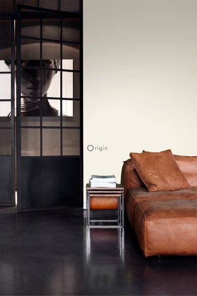 Origin Wallcoverings Tapete Uni Creme-Beige - 53 cm x 10.05 m - 345703