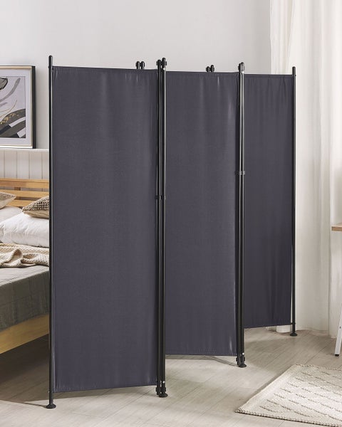 Raumteiler 5-teilig NARNI Grau 267 cm 170 cm