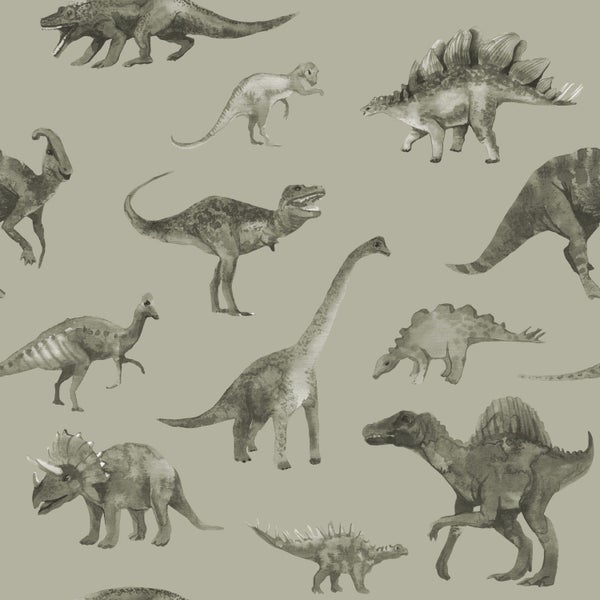 Tapete mit Dinosaurier-Muster