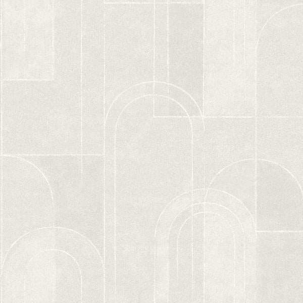 Borastapeter Tapete Stein-Optik Hellgrau - 53 cm x 10.05 m - 660032