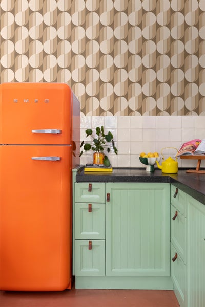 ESTAhome Tapete Retro-Ornamente Braun - 50 x 900 cm - 131588