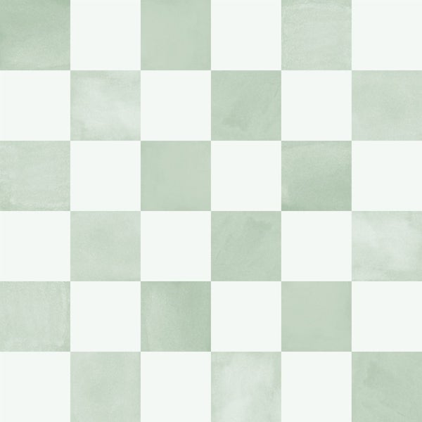 Schachbrettmuster mit keramischen Fliesen