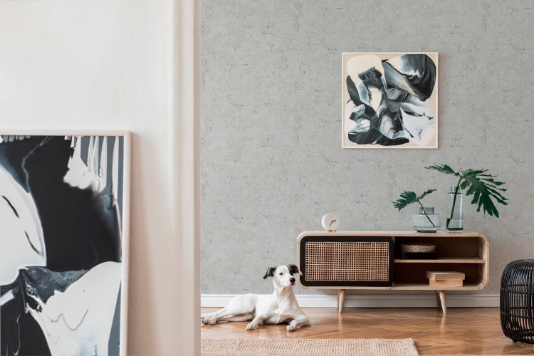 Mehrfarbiger Teppich