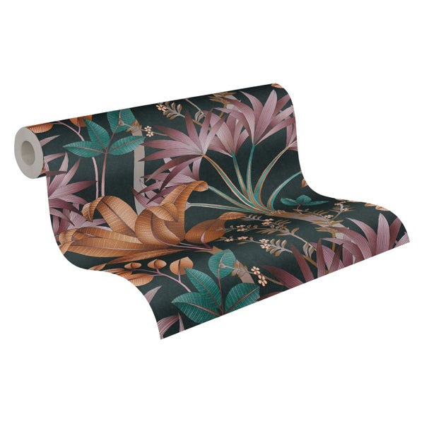 Nahaufnahme einer weißen Tapete mit feiner Struktur