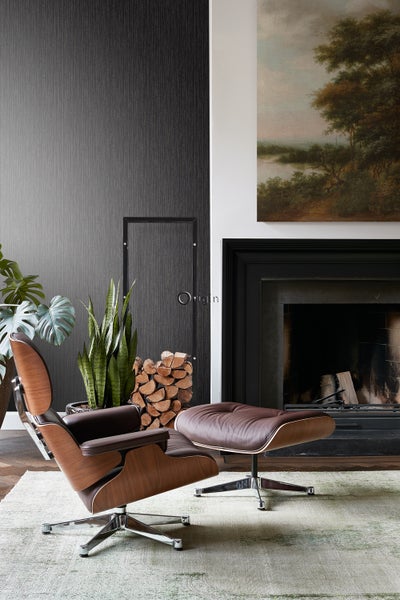 Origin Wallcoverings Tapete Bambusmuster Braun-Schwarz - 53 cm x 10.05 m - 347406