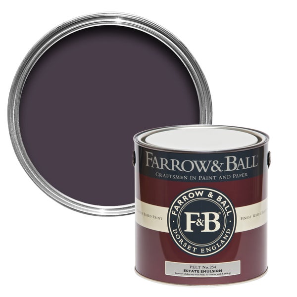 Farbeimer und geöffneter Deckel Farrow and Ball Farbe