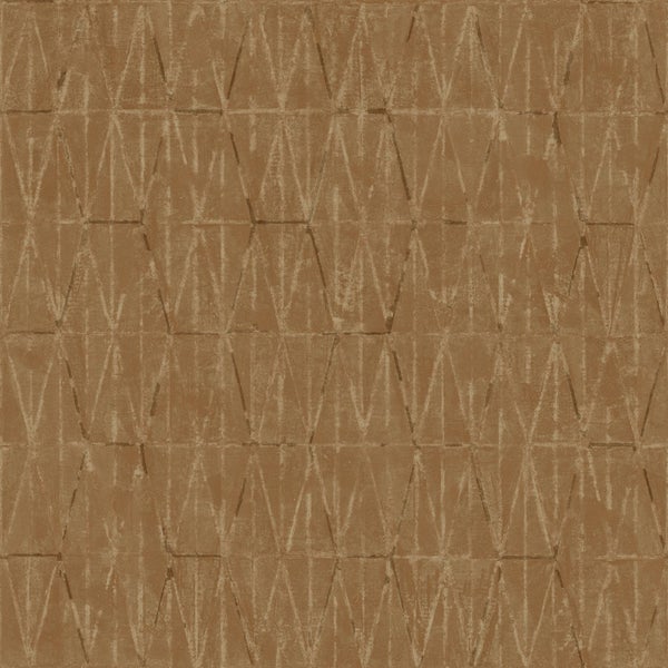 ESTAhome Tapete grafische Linien Ockergelb - 50 x 900 cm - 131412