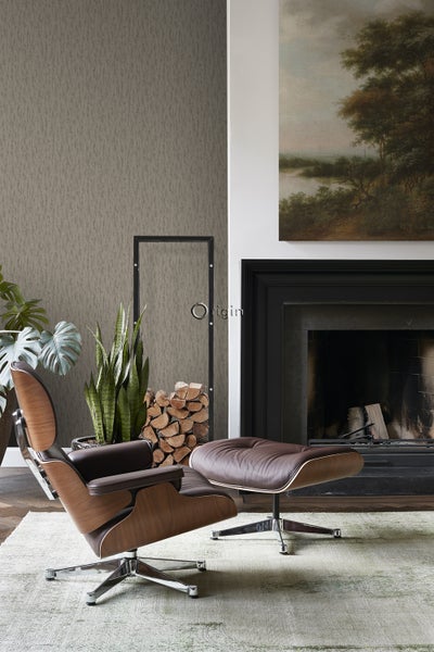Origin Wallcoverings Tapete Stein-Optik Braun - 53 cm x 10.05 m - 347589