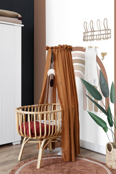 ESTAhome Fototapete Regenbogen Terrakotta, Hellrosa und Beige - 1,5 x 2,79 m - 159053