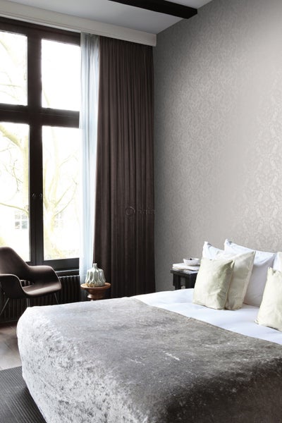 Origin Wallcoverings Tapete Ornamente Grau - 53 cm x 10.05 m - 346217