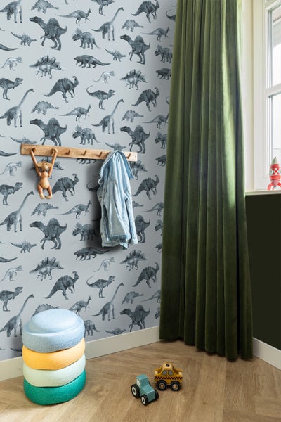 Textiltapete mit leichter Struktur