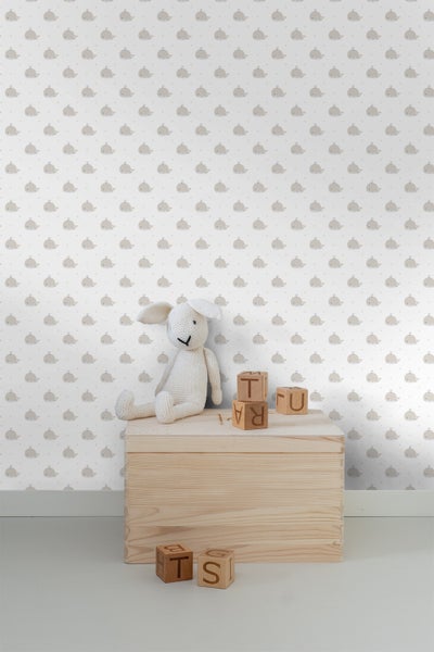 Tapete mit Walmuster