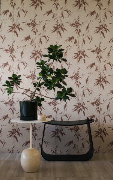 Tapetenrolle mit Zickzackmuster