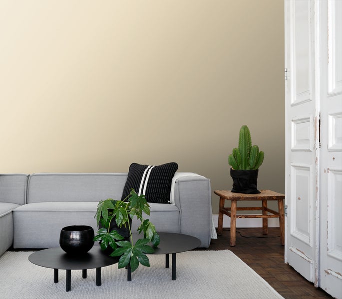ESTAhome Tapete Uni Beige - 53 cm x 10.05 m - 137011