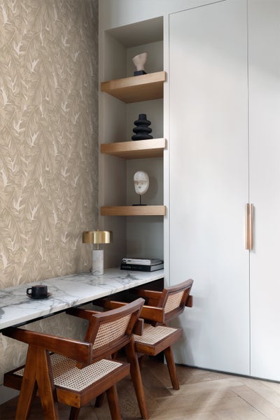 Origin Wallcoverings Tapete Palmblätter Beige - 50 x 900 cm - 347890