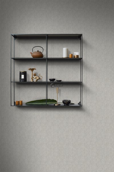 Origin Wallcoverings Tapete Fischgrätmuster Helltaupe - 53 cm x 10.05 m - 347666
