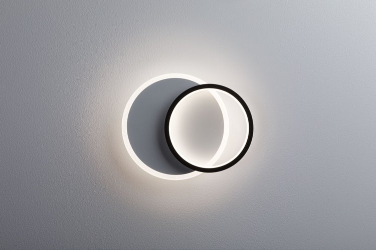 LED Wandleuchte 2Form 4000K 860lm / 730lm 230V 7W / 5,5W Weiß, Schwarz