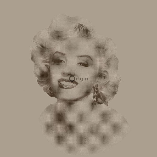 Origin Wallcoverings Tapete Marilyn Monroe Bronze - 53 cm x 10.05 m - 326351