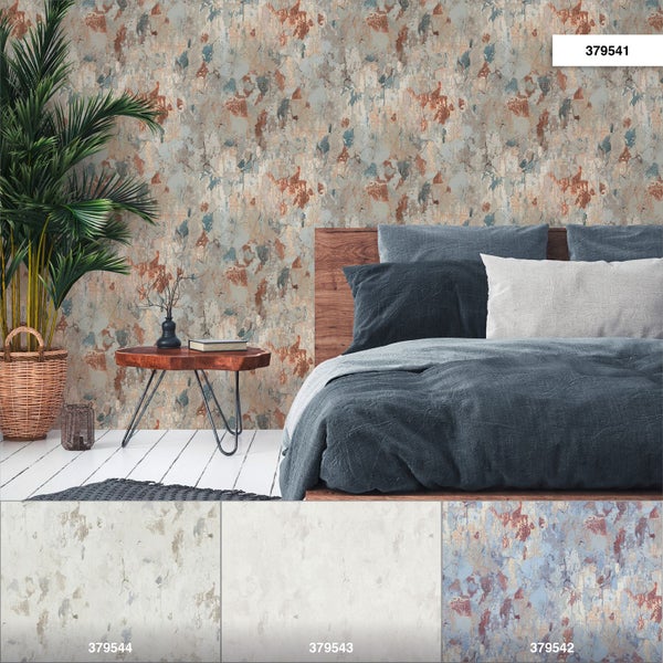 Verschiedene Tapetenrollen mit unterschiedlichen Mustern