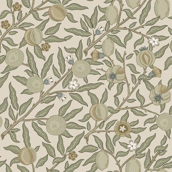 Eine Rolle Tapete mit Blumenmuster