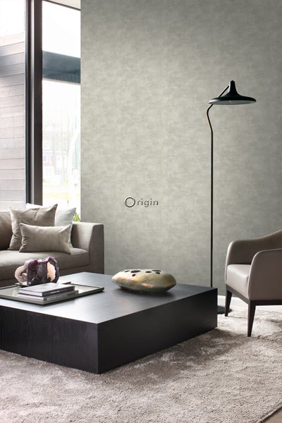 Origin Wallcoverings Tapete Betonoptik Hellgrau - 53 cm x 10.05 m - 347604