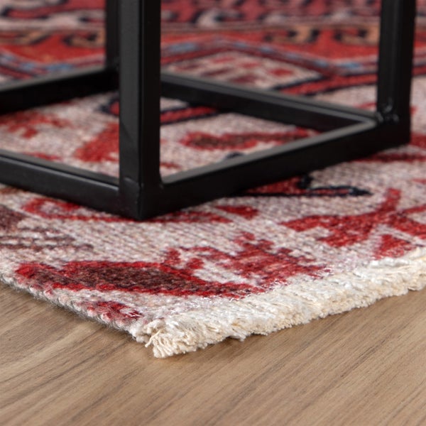 Kurzflor Teppich Liora Multi Modern 115 x 170 cm