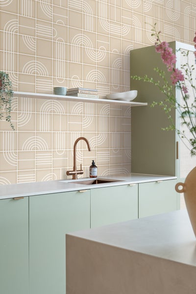 ESTAhome Fototapete 3D-Muster Beige - 150 x 279 cm - 159363