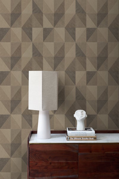 Origin Wallcoverings Tapete 3D-Muster Braun - 50 x 900 cm - 347894